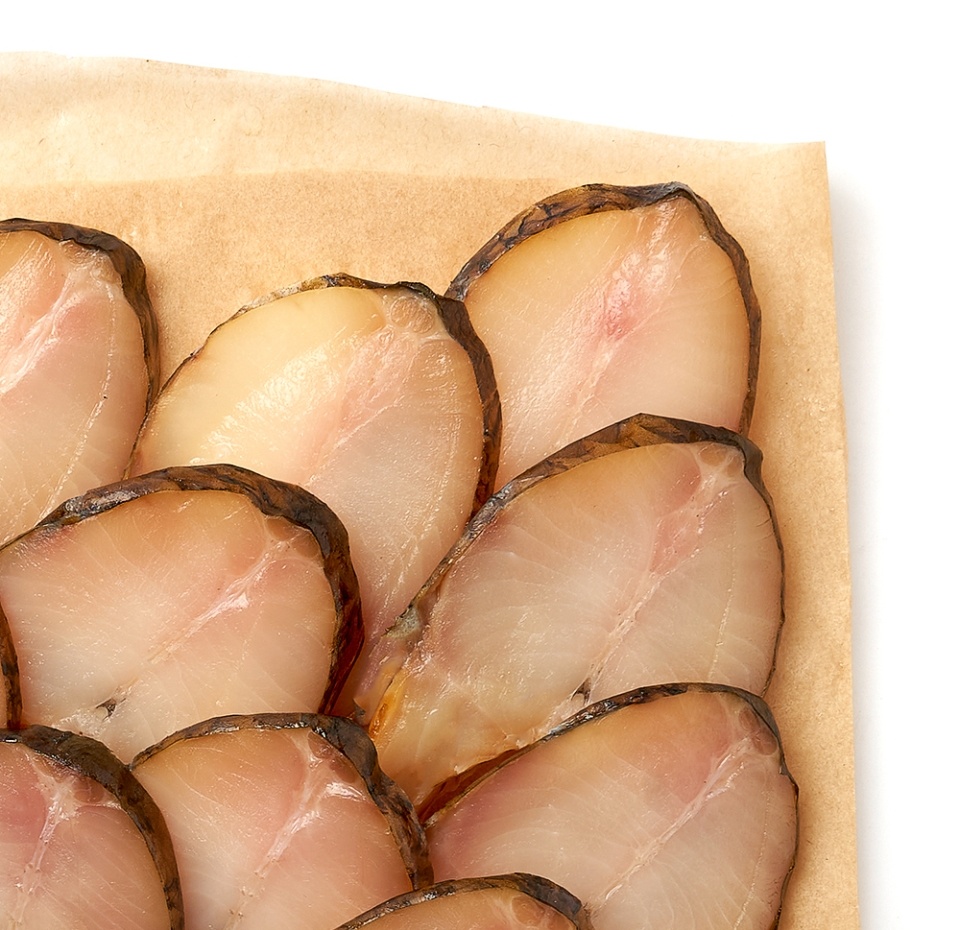 

Омуль Азбука Вкуса холодного копчения ломтики 200 г