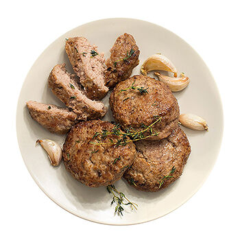 Котлеты домашние из телятины и свинины жареные от бренд-шефа АВ, Россия