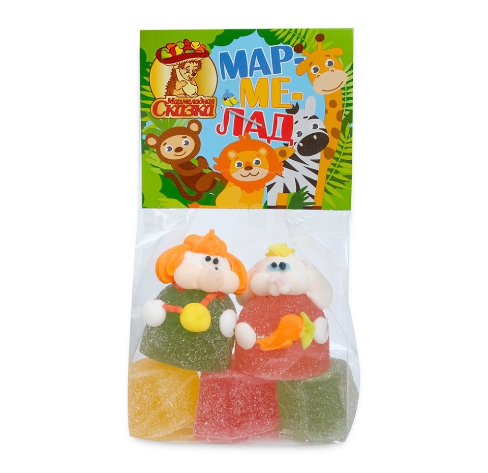 

Мармелад желейный формовой фигурки "Мармеладная сказка", 100 г