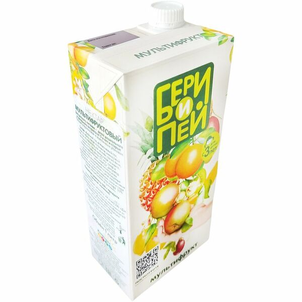 Нектар Бери и пей мультифруктовый, 1л