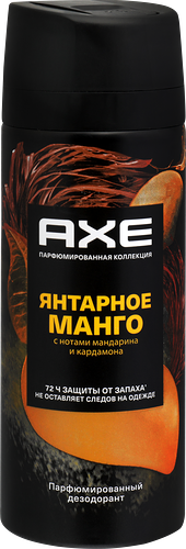 Дезодорант-спрей мужской AXE Янтарное манго с нотами мандарина и кардамона, 150мл