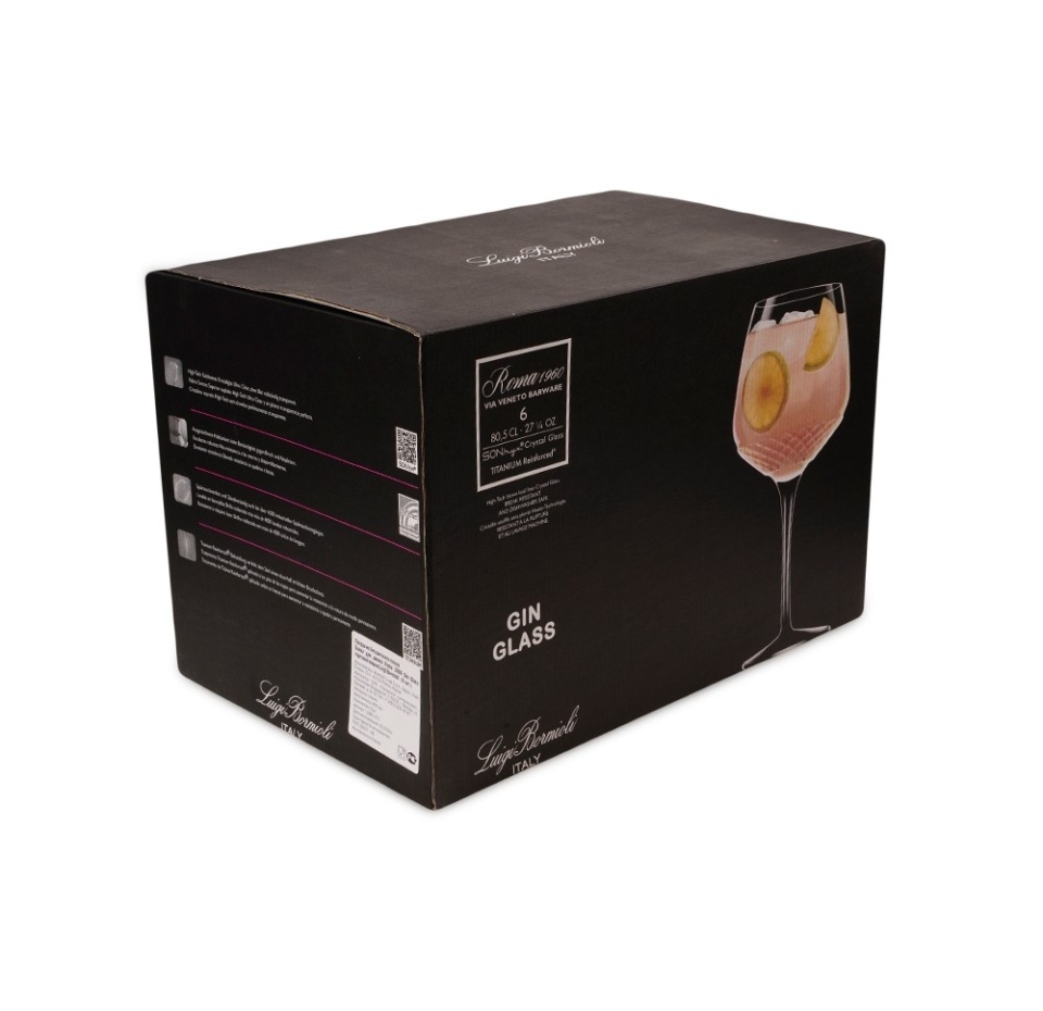 

Бокалы для джина Bormioli Luigi Roma 1960 Gin Glass 6 шт. 805 мл