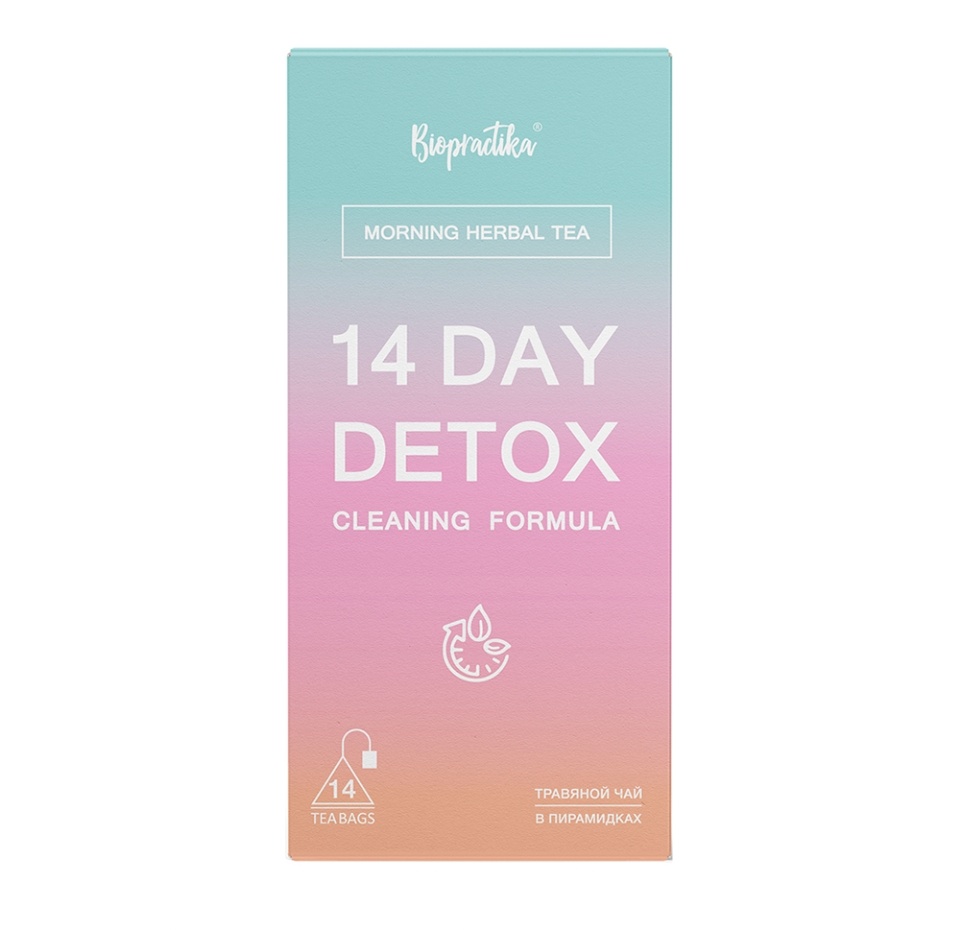 

Фиточай Biopractika 14 Day Detox 14 пак.