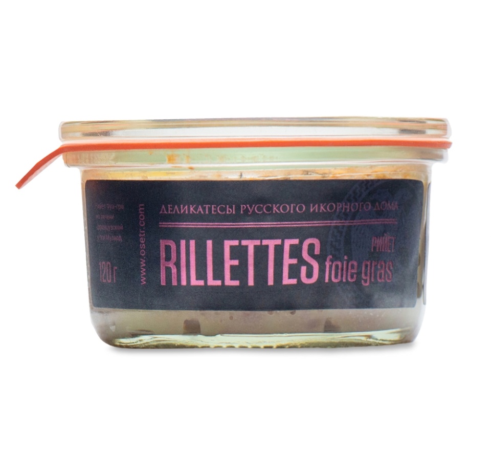 

Рийет утиный с изюмом "Русский икорный дом" 120 г, Беларусь