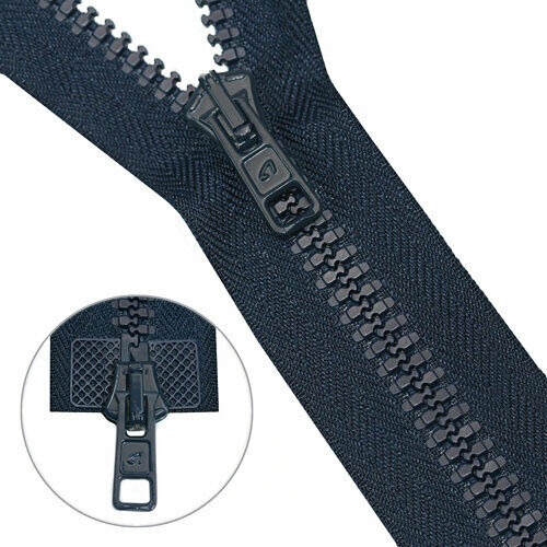 Молния трактор Т10 (6мм) 2 замка 85см (2077) Arta-F(044 т.синий),шт