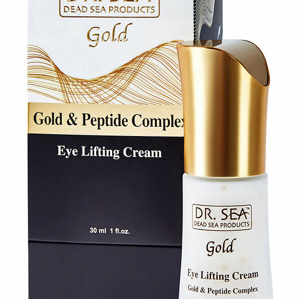 Лифтинг крем Dr.Sea для кожи вокруг глаз с золотом и пептидным комплексом 30 мл