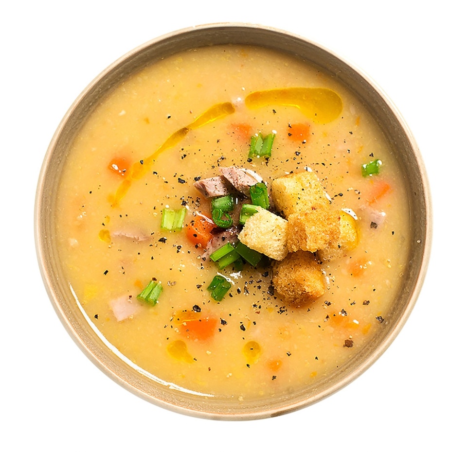 

Суп гороховый Уже Готово с копченостями и гренками 270 г