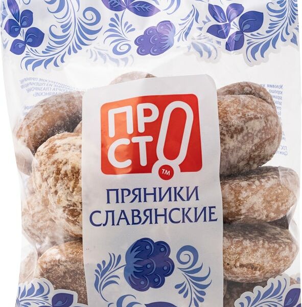 Пряники ПРОСТО Слявянские 500г
