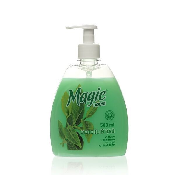 Мыло Magic Boom туалетное жидкое для рук зеленый чай