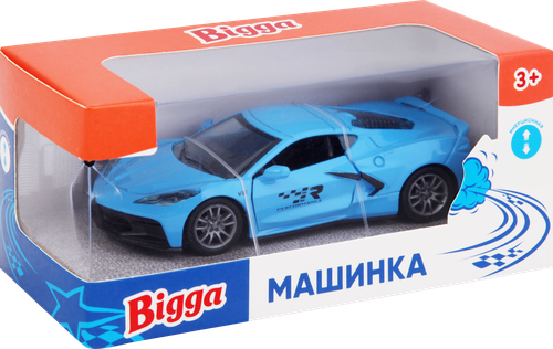 

Игрушка инерционная Bigga Машинка, 1:32, в ассортименте 1 шт