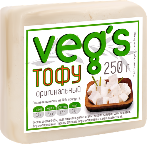 

Тофу Veg's Оригинальный 250 г