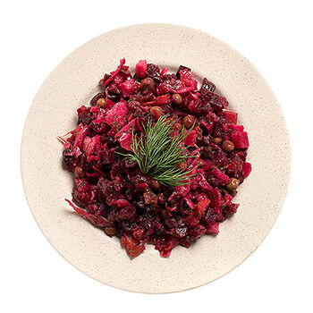 Винегрет с квашеной капустой, Уже Готово