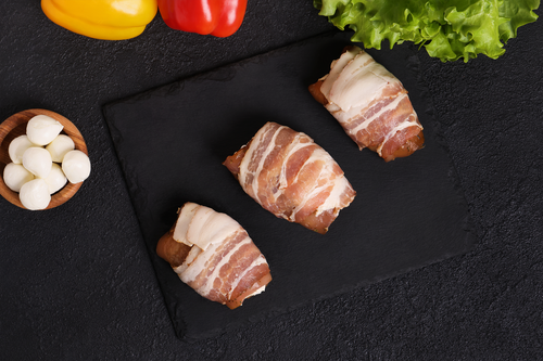 

Рулетики куриные Лента Fresh с сыром и беконом вес