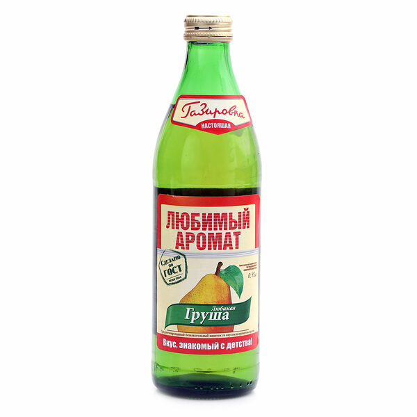 Напиток среднегазированный безалкогольный со вкусом и ароматом груши ТМ Любимый Аромат