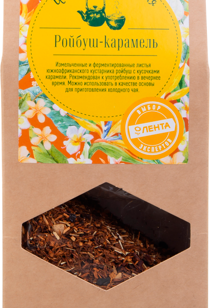 Напиток чайный травяной ЧАЙНАЯ ПЛАНТАЦИЯ Ройбуш-карамель листовой