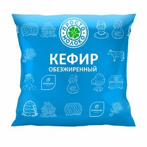 Кефир Просто молоко, обезжиренный 0%