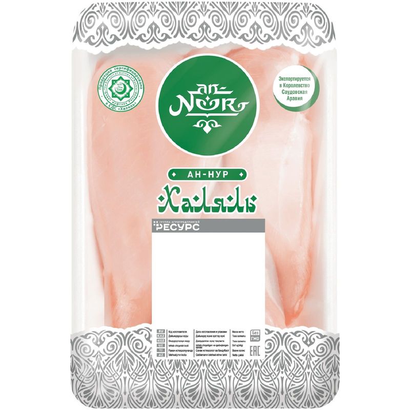 

Филе грудки цыплёнка An-Noor Халяль охлаждённое вес