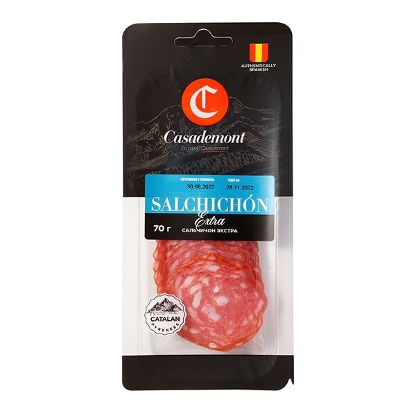 Колбаса сыровяленая Casademont Сальчичон Экстра полусухая