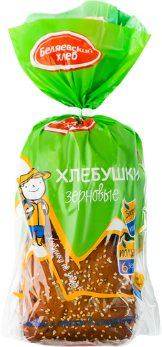 

Хлеб Беляевский хлеб Хлебушки Зерновые 270 г