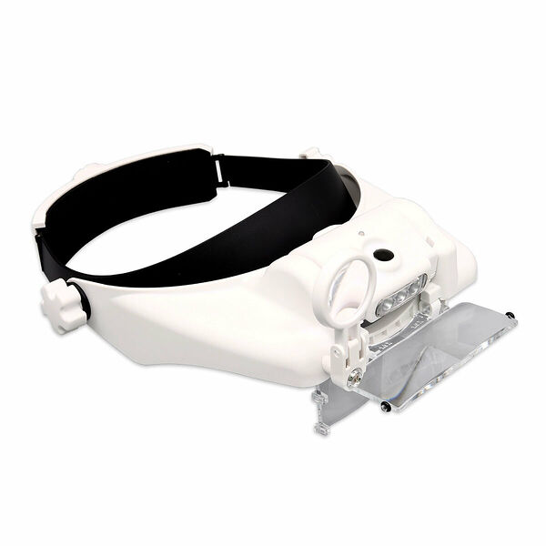 81000-sc Лупа с креплением на голову и подсветкой