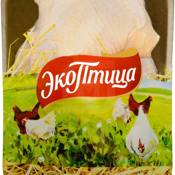 Бедро цыпленка-бройлера Экоптица с кожей