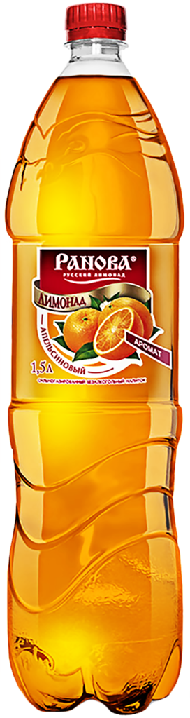 

Напиток Ранова апельсиновый газированный 1.5 л