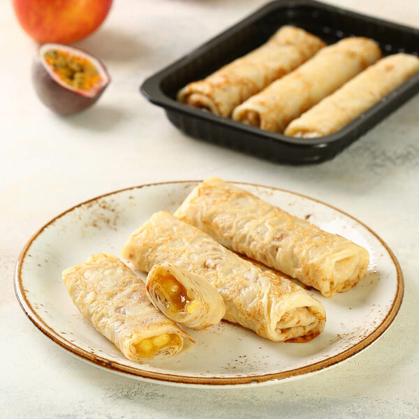 Блинчики яблоко-маракуйя МясновЪ Шеф-повар