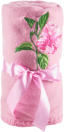 

Плед HOMECLUB Lovely flower 100x140см, с вышивкой Арт. ZJW20-042308