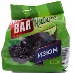 Изюм Mixbar сушеный без косточки светлый 150г