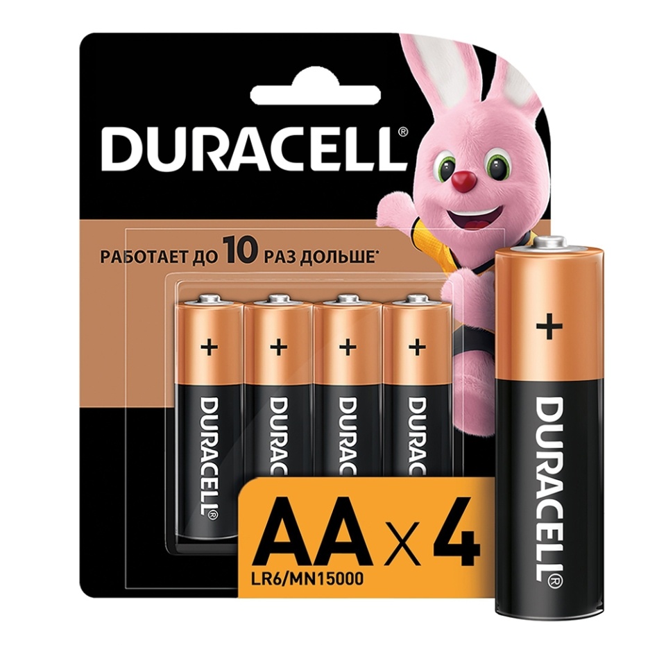 

Батарейки Duracell АА LR6 MN1500 4 шт
