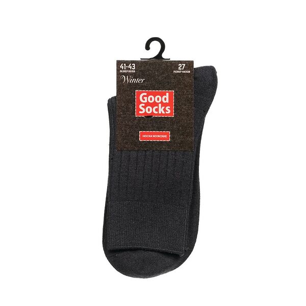 Мужские носки Good Socks Winter Графит р.41-43