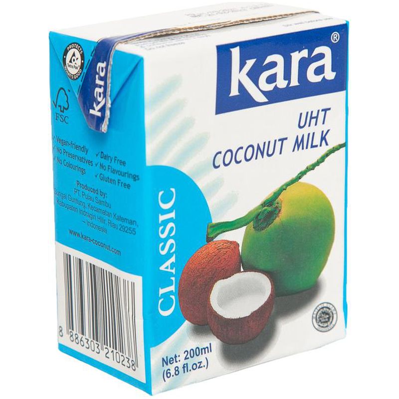 

Молоко кокосовое Kara 17% 200 мл
