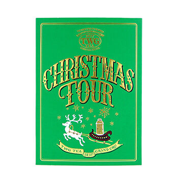 Набор чая TWG Tea «Рождественский тур» 4 тубы, Сингапур