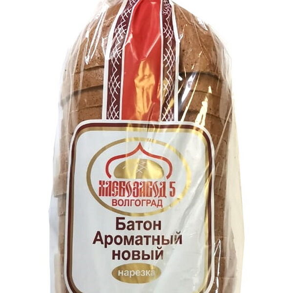Хлеб Хлебозавод №5 Ароматный в нарезке, 400 г