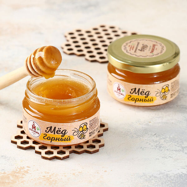 Мёд Алтайский горный МясновЪ Буфет, 150 г