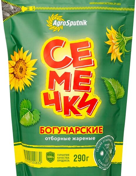 Семечки Богучарские жареные отборные 290г