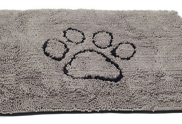 Dog Gone Smart Коврик для собак супервпитывающий Doormat 51 х 79 см., Серый