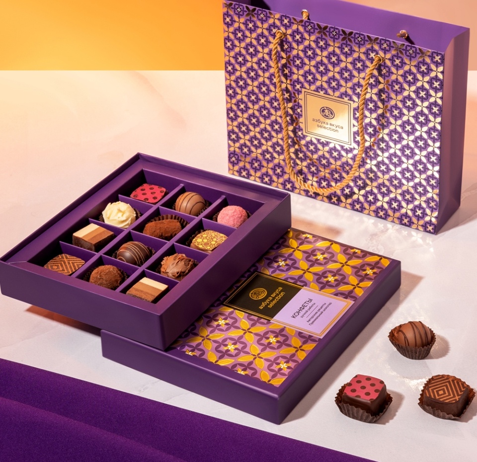 

Подарочный набор Азбука Вкуса Selection размер M 160 г