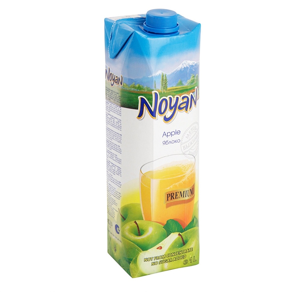 

Сок яблочный Noyan 1 л