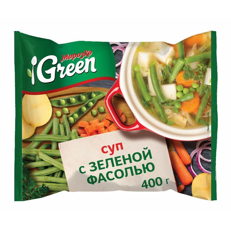 

Фасоль стручковая Морозко Green, 400г