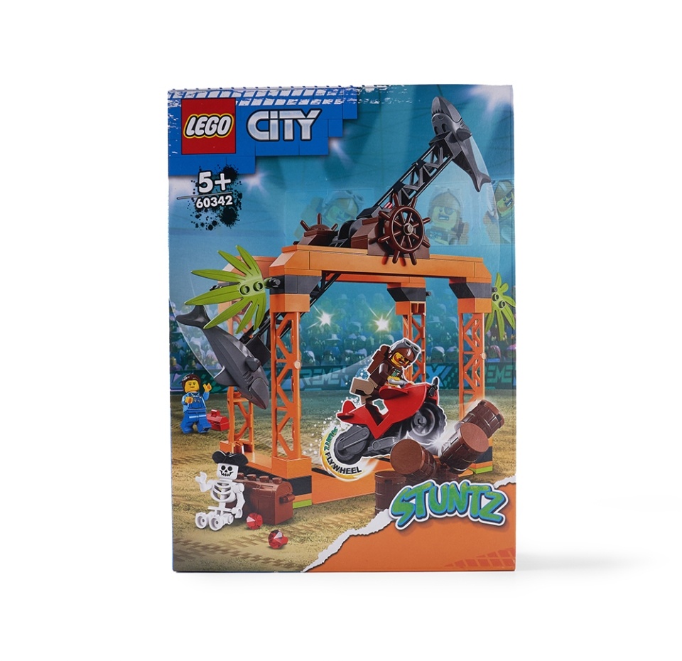 

Конструктор Lego City Трюковое испытание Нападение акулы