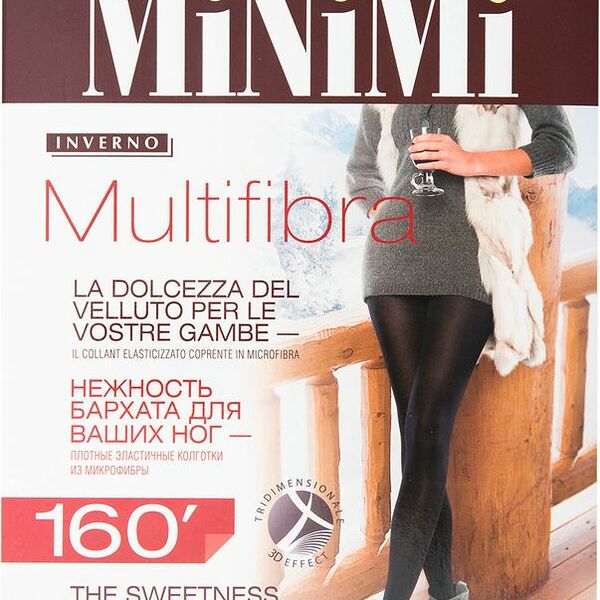 Колготки женские Minimi мультифибра 160 ден, размер 2, черные