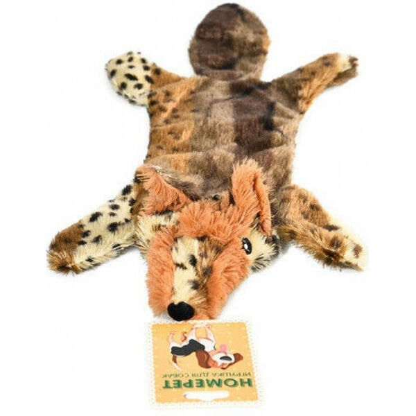 Homepet Игрушка для собак Волк, с пищалкой и шуршащим эффектом 60*22,5см