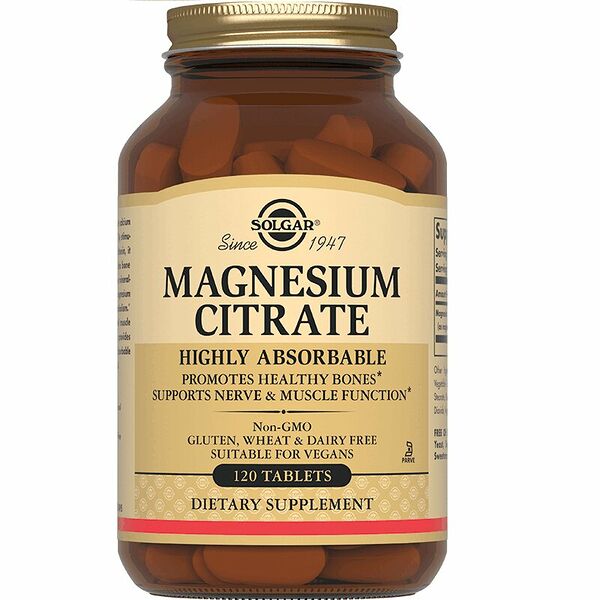 Solgar Magnesium Citrate таблетки 120 шт