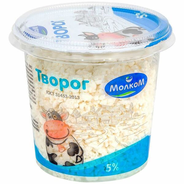 Творог МолкоМ 5%