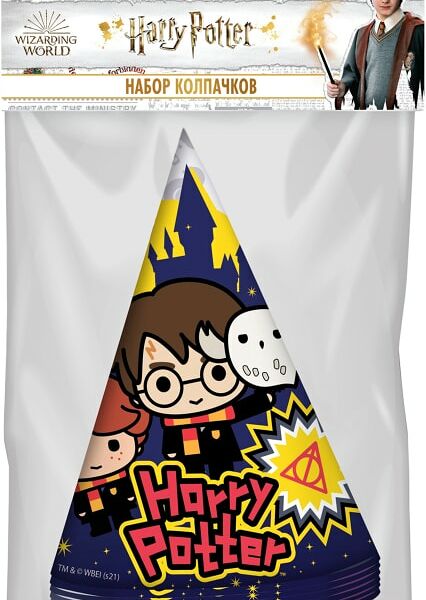 Набор колпаков ND Play Harry Potter 6шт