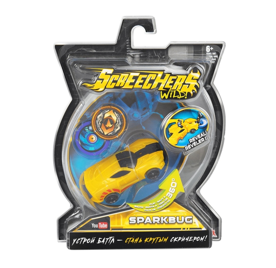 

Игрушка «Screechers Wild. Машинка-трансформер L1» в ассортименте, Screechers Wild, Китай
