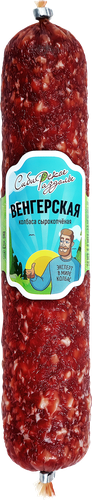 

Колбаса сырокопченая СИБИРСКИЙ ПРОДУКТ Венгерская, 290г