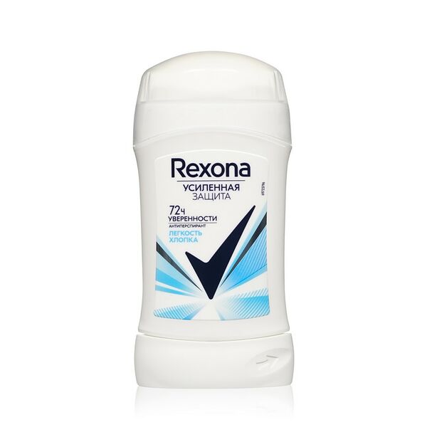 Антиперспирант стик Rexona легкость хлопка 40 мл