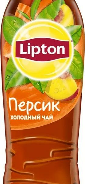 Чай холодный черный Lipton Персик